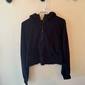 Scuba half zip hoodie